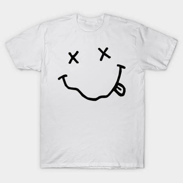 HAPPY FACE - CELEBRITIES - CLASSIC ROCK - MINIMALIST T-Shirt by JMPrint